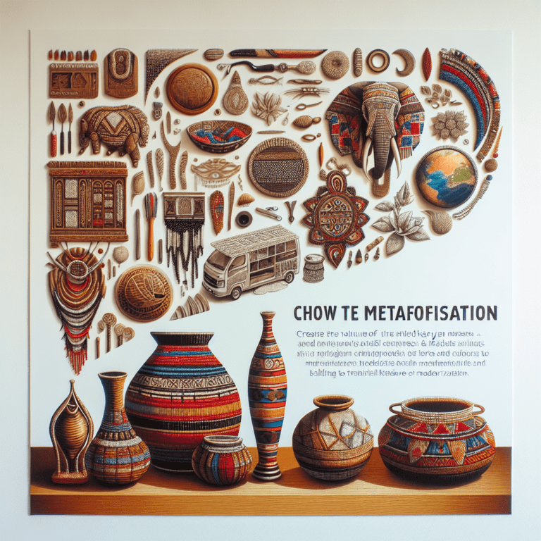 How Have Traditional Kenyan Art And Crafts Evolved Over Time?